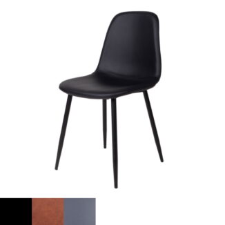 Stockholm matbordsstol - svart