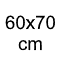 60x70 cm