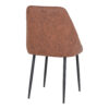 Porto matbordsstol - vintage brun bag