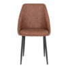 Porto matbordsstol - vintage brun for