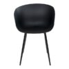 Roda matbordsstol – svart – svart – 2 st 4
